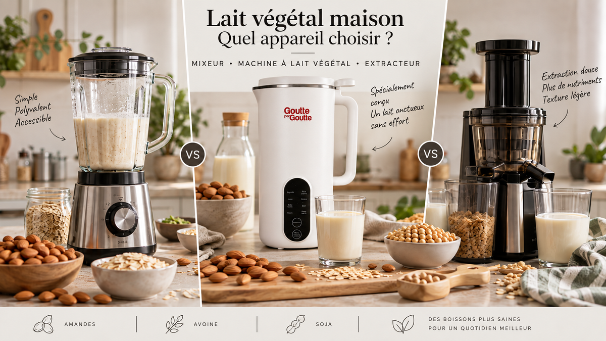 Meilleure machine à lait végétal en 2026 : le comparatif vraiment utile