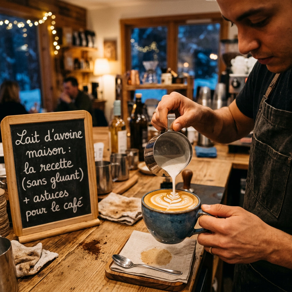 Lait d’avoine maison : la recette (sans gluant) + astuces pour le café