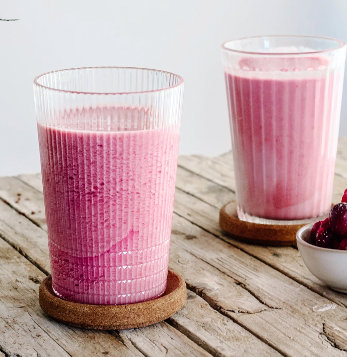 Boisson De Riz Aux Fruits Rouges Surgelés