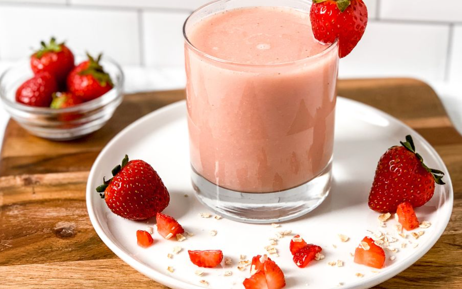 Lait d'Avoine À La Fraise
