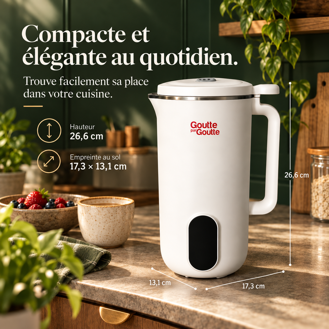 Machine à lait végétal maison
