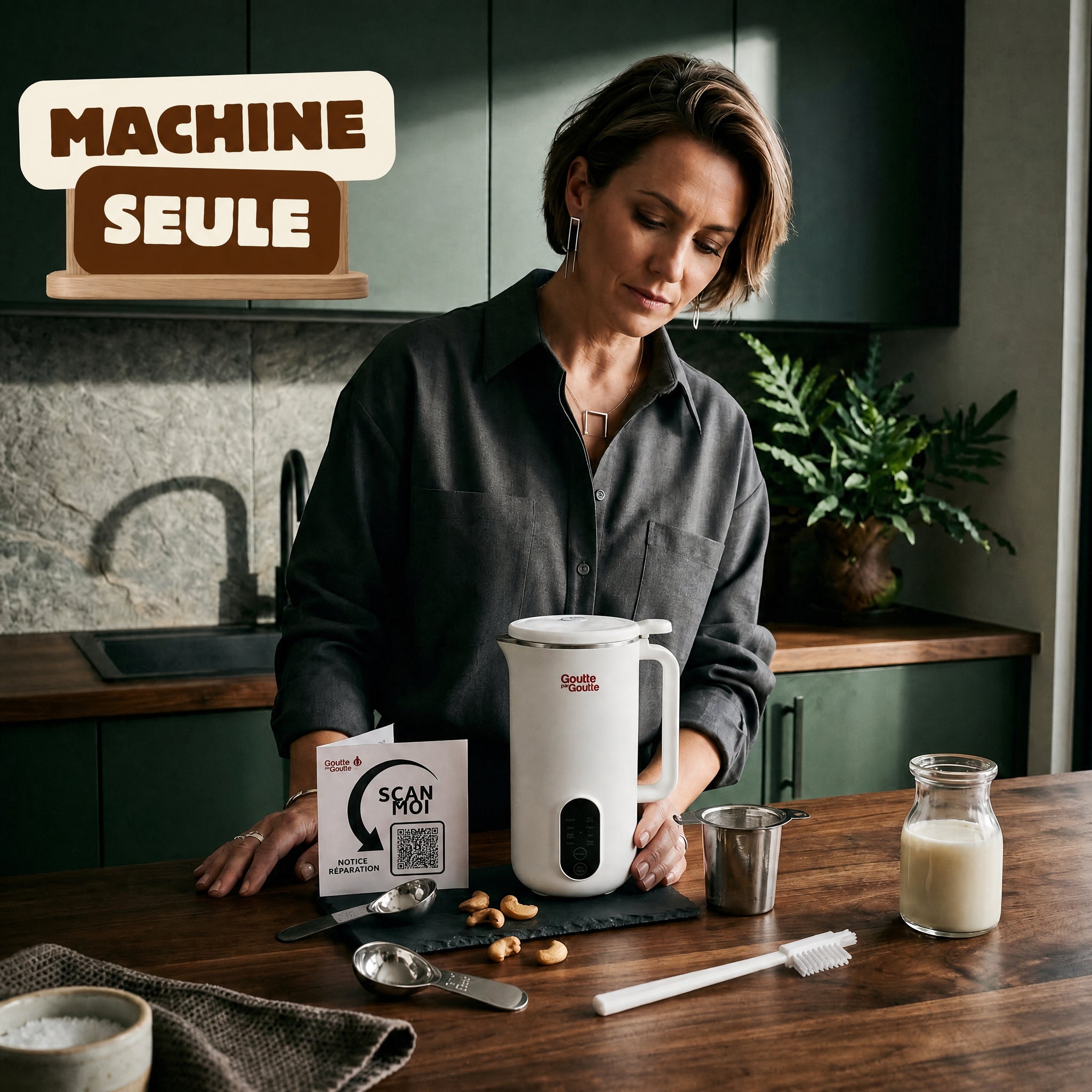 Machine à lait végétal maison